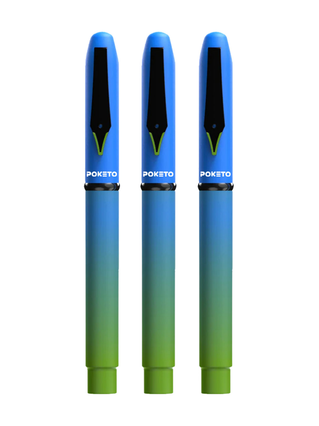The Blue Earth SnapCap Ombre Roller Pen