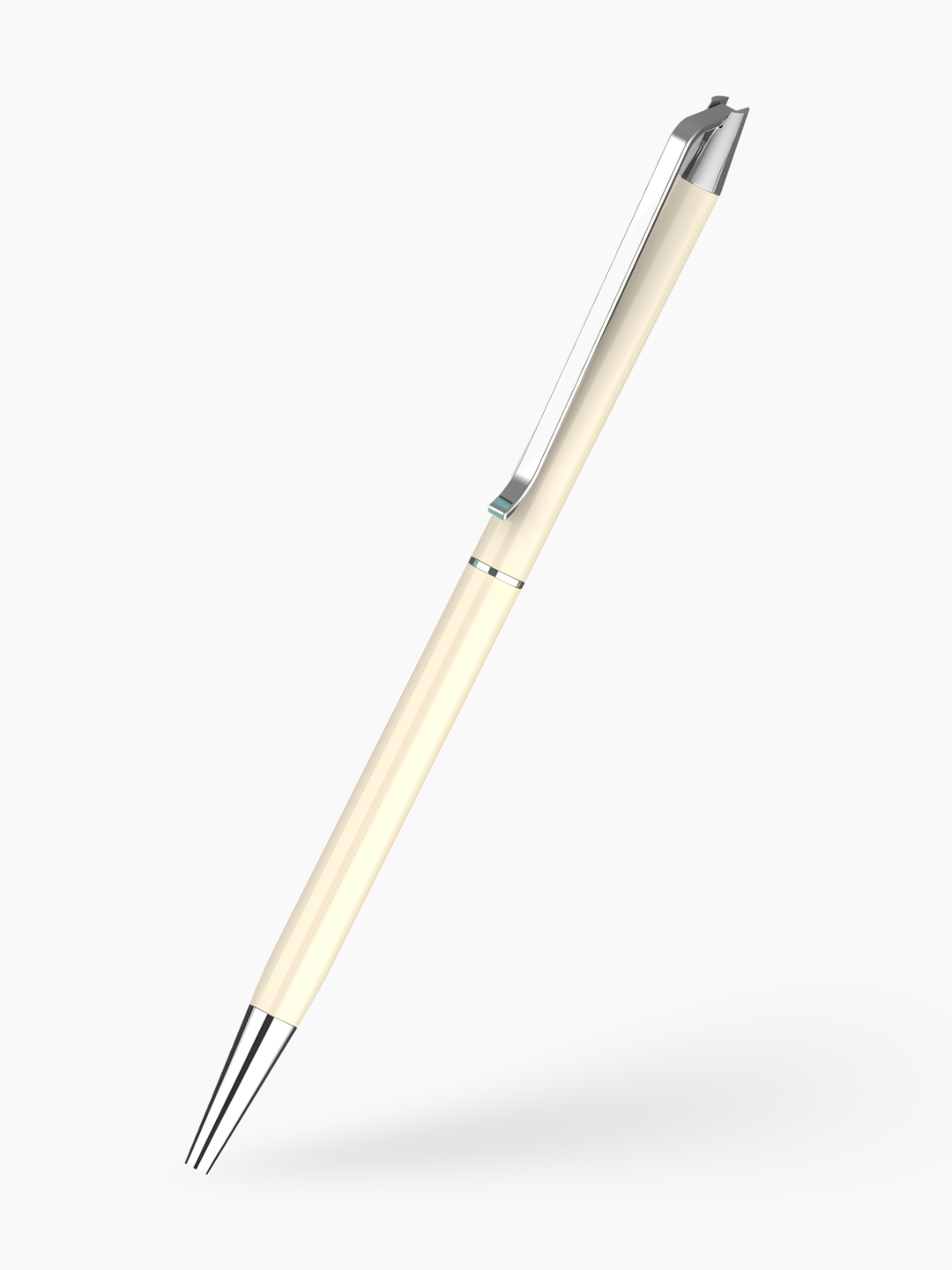 Boom Sleek Metallic Ball Pen - Beige