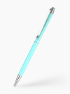 Boom Sleek Metallic Ball Pen - Cyan