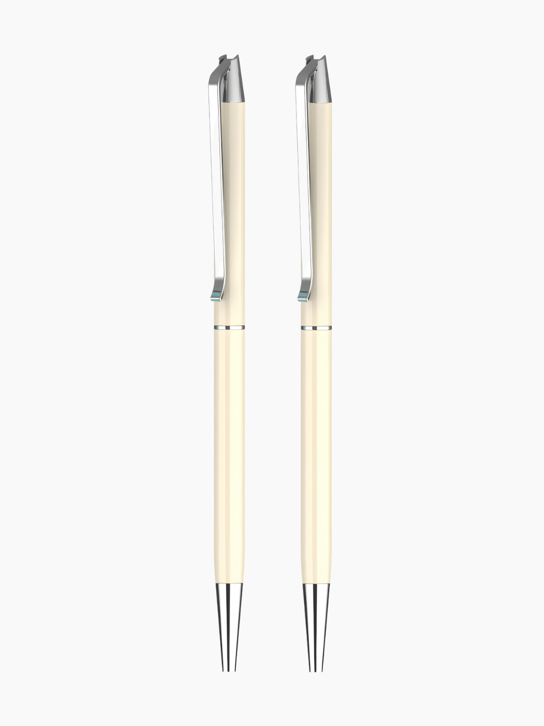 Boom Sleek Metallic Ball Pen - Beige