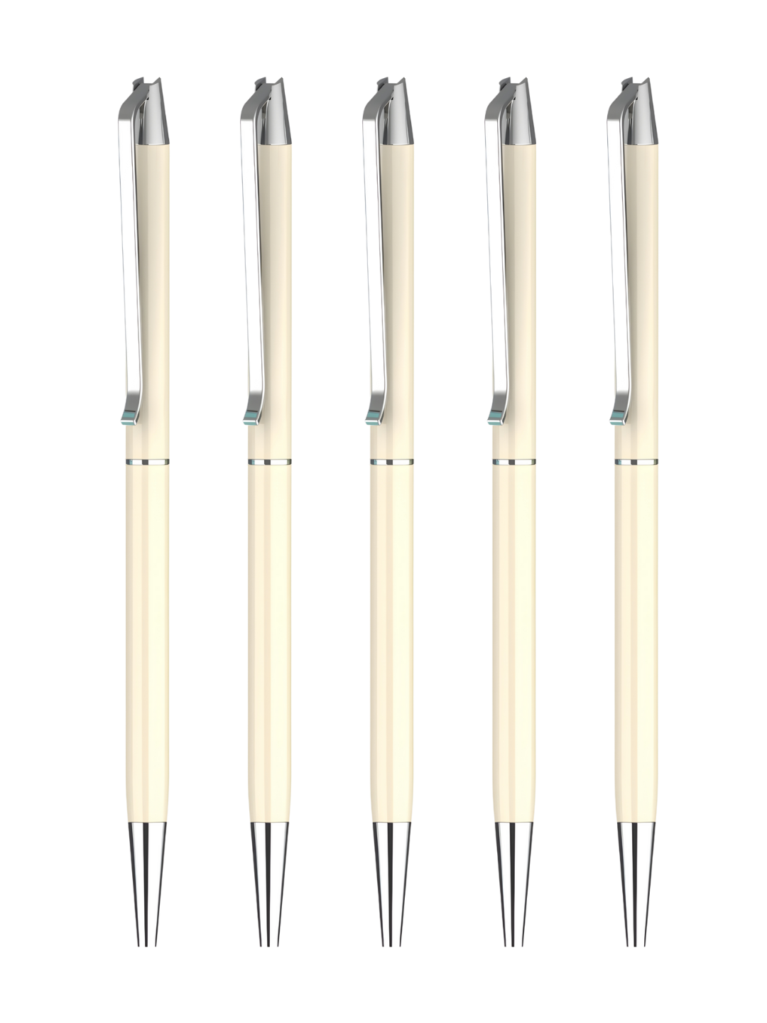 Boom Sleek Metallic Ball Pen - Beige