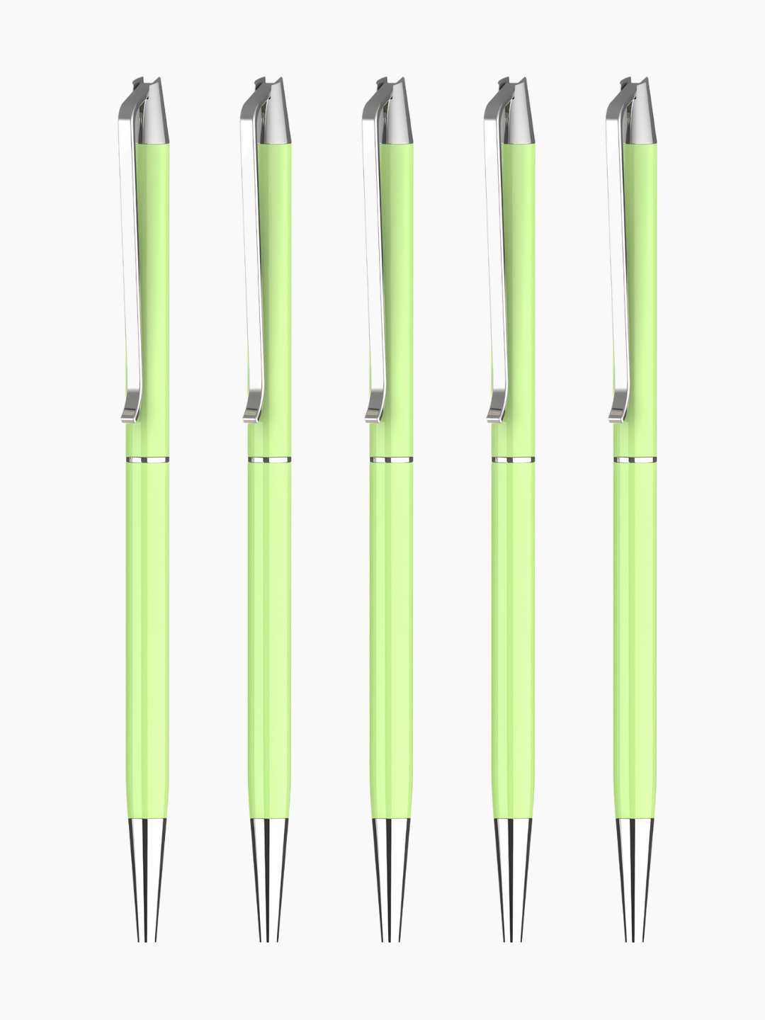 Boom Sleek Metallic Ball Pen - Neon