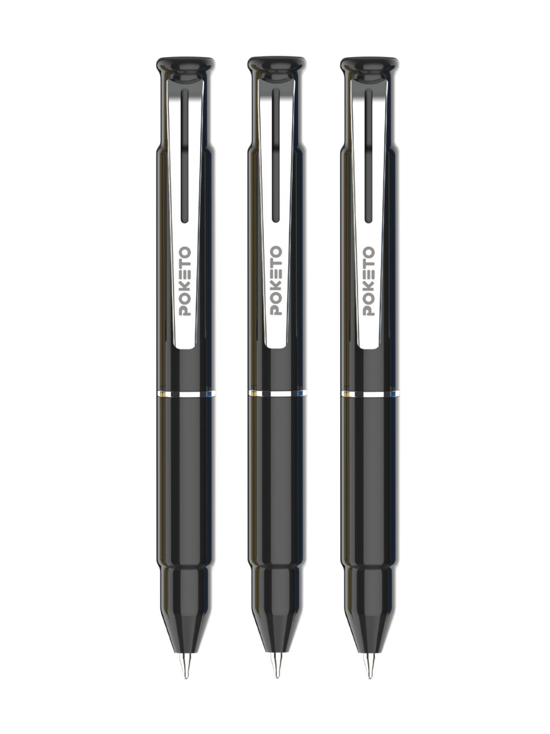 Mini Bullet Metallic Ball Pen - India's Most Smallest Pen - Black