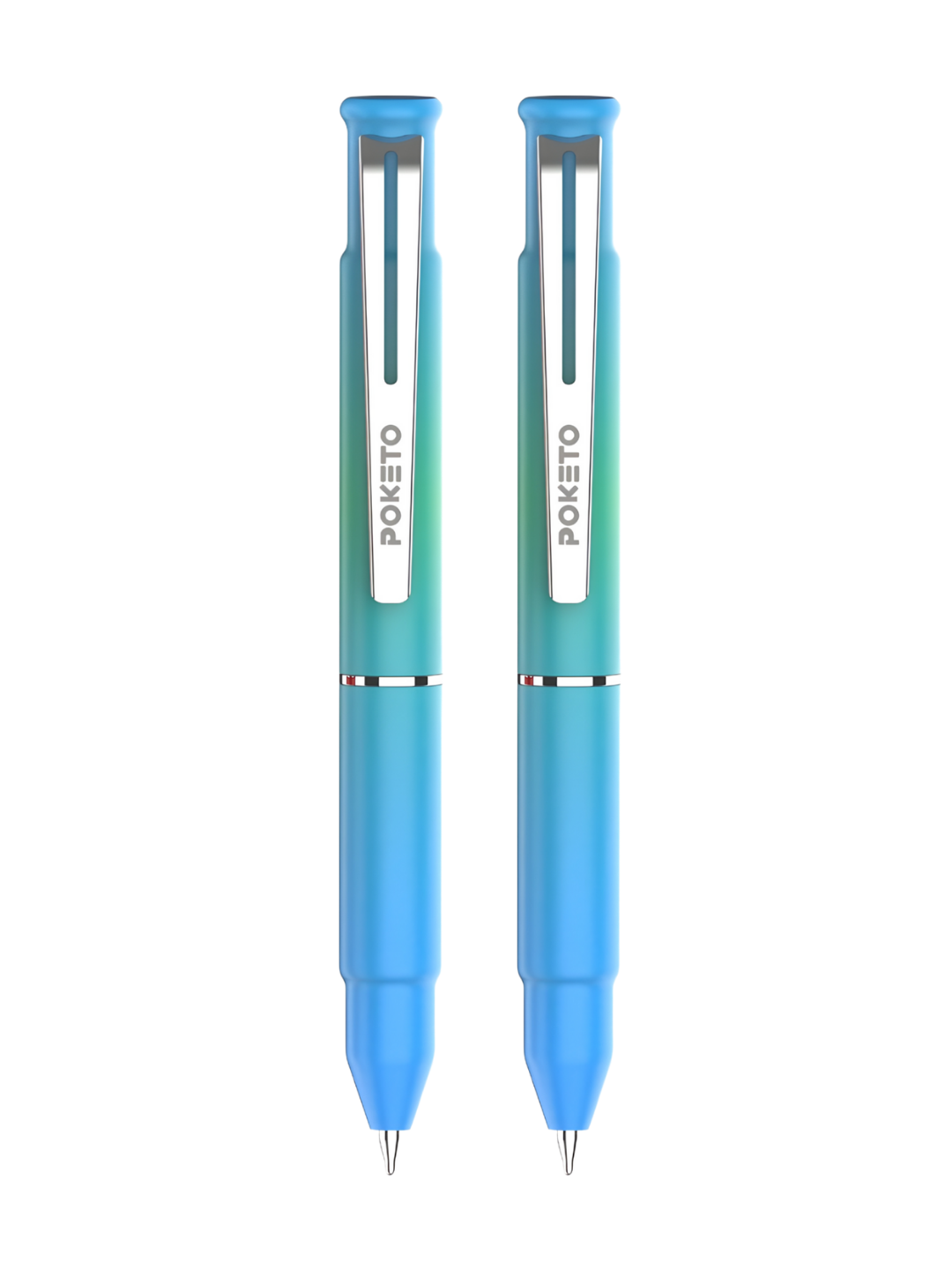 Mini Bullet Metallic Ball Pen - India's Most Smallest Pen - Blue Earth