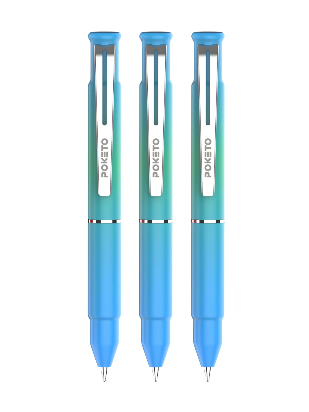 Mini Bullet Metallic Ball Pen - India's Most Smallest Pen - Blue Earth