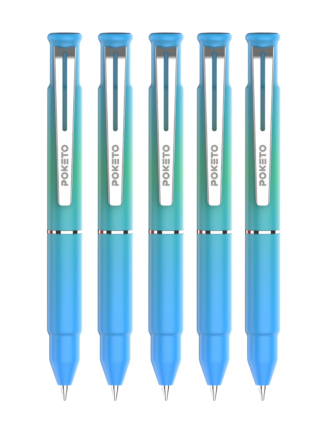 Mini Bullet Metallic Ball Pen - India's Most Smallest Pen - Blue Earth