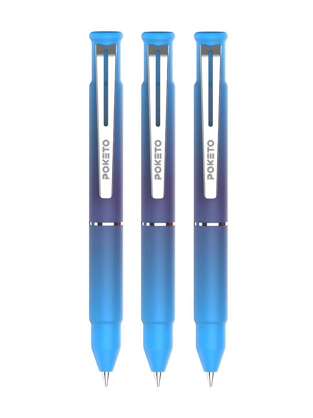 Mini Bullet Metallic Ball Pen - India's Most Smallest Pen - Emerald Sky