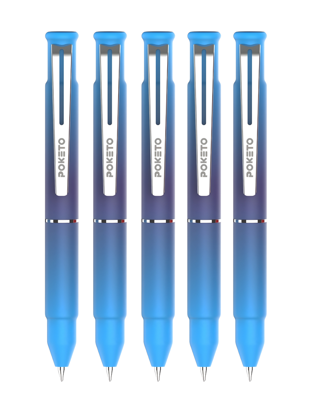 Mini Bullet Metallic Ball Pen - India's Most Smallest Pen - Emerald Sky