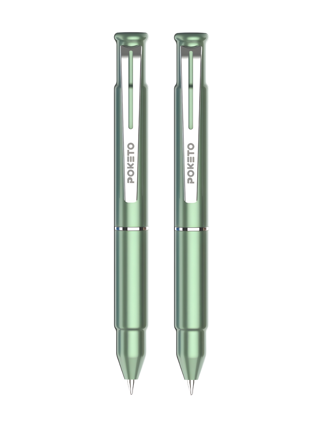 Mini Bullet Metallic Ball Pen - India's Most Smallest Pen - Green