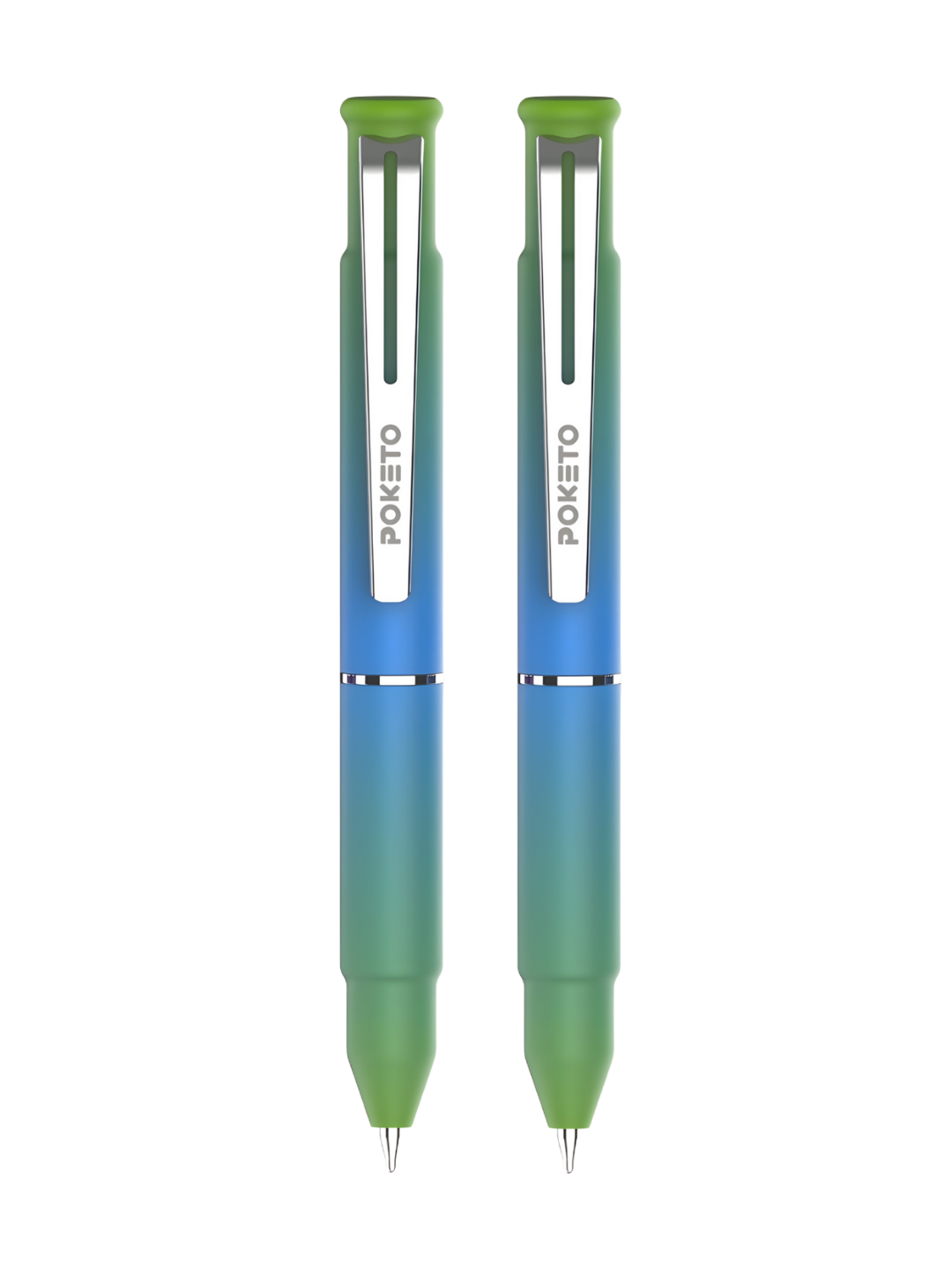 Mini Bullet Metallic Ball Pen - India's Most Smallest Pen - Green Earth