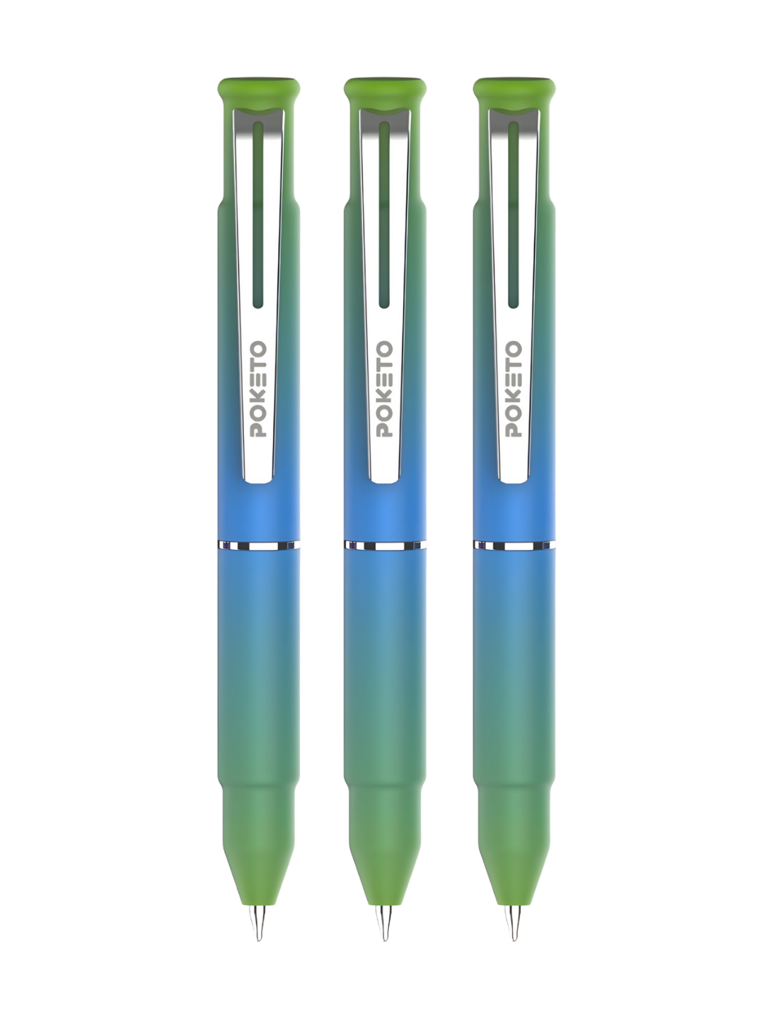 Mini Bullet Metallic Ball Pen - India's Most Smallest Pen - Green Earth