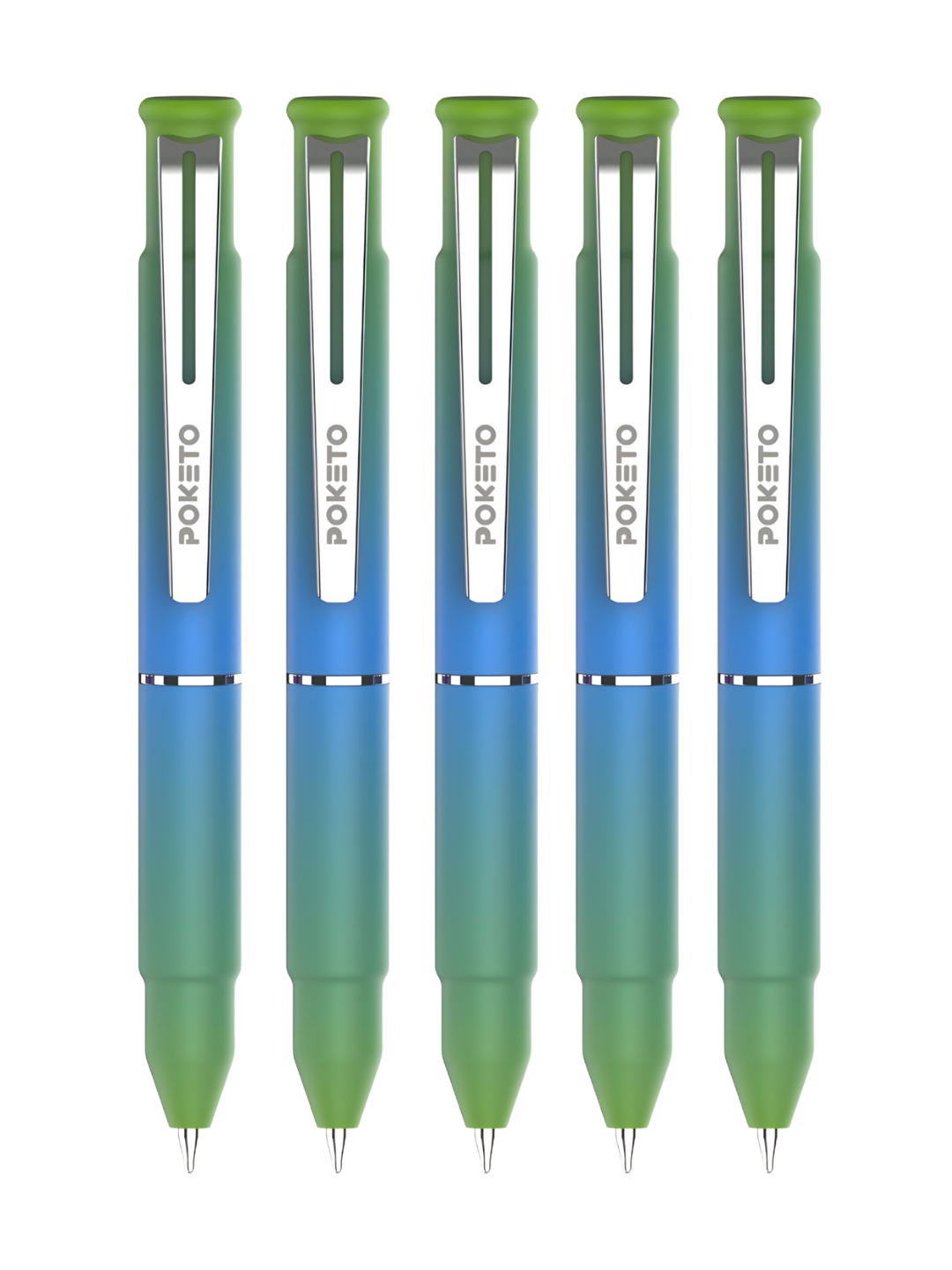 Mini Bullet Metallic Ball Pen - India's Most Smallest Pen - Green Earth