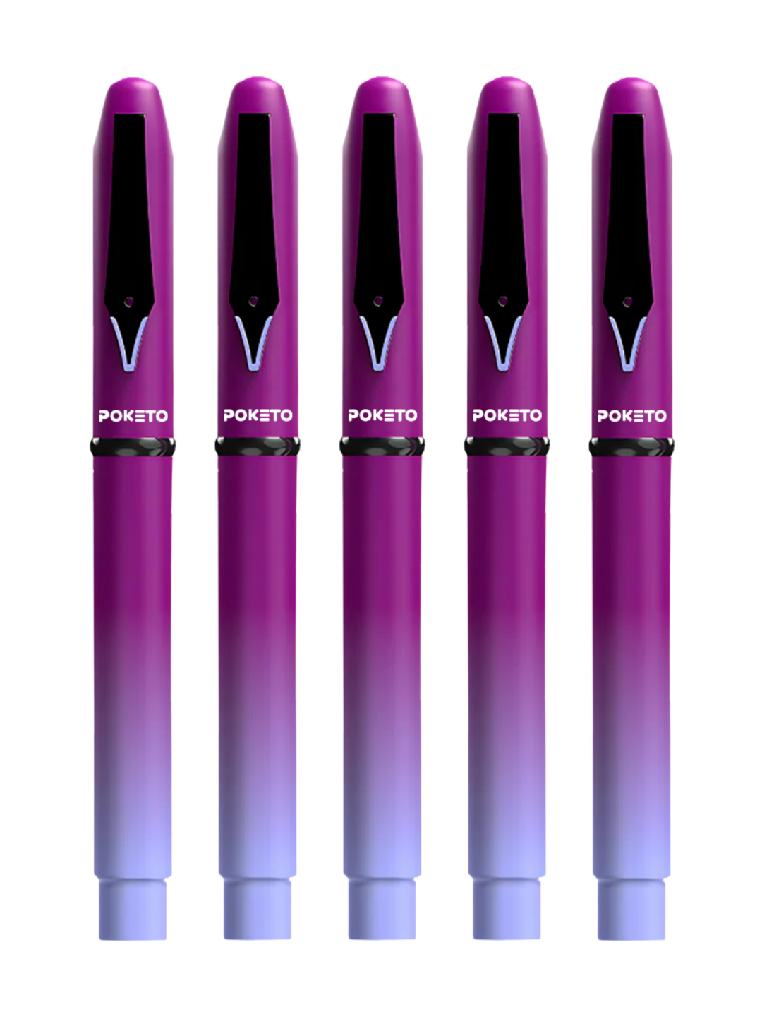 The Lilac Bloom SnapCap Ombre Roller Pen