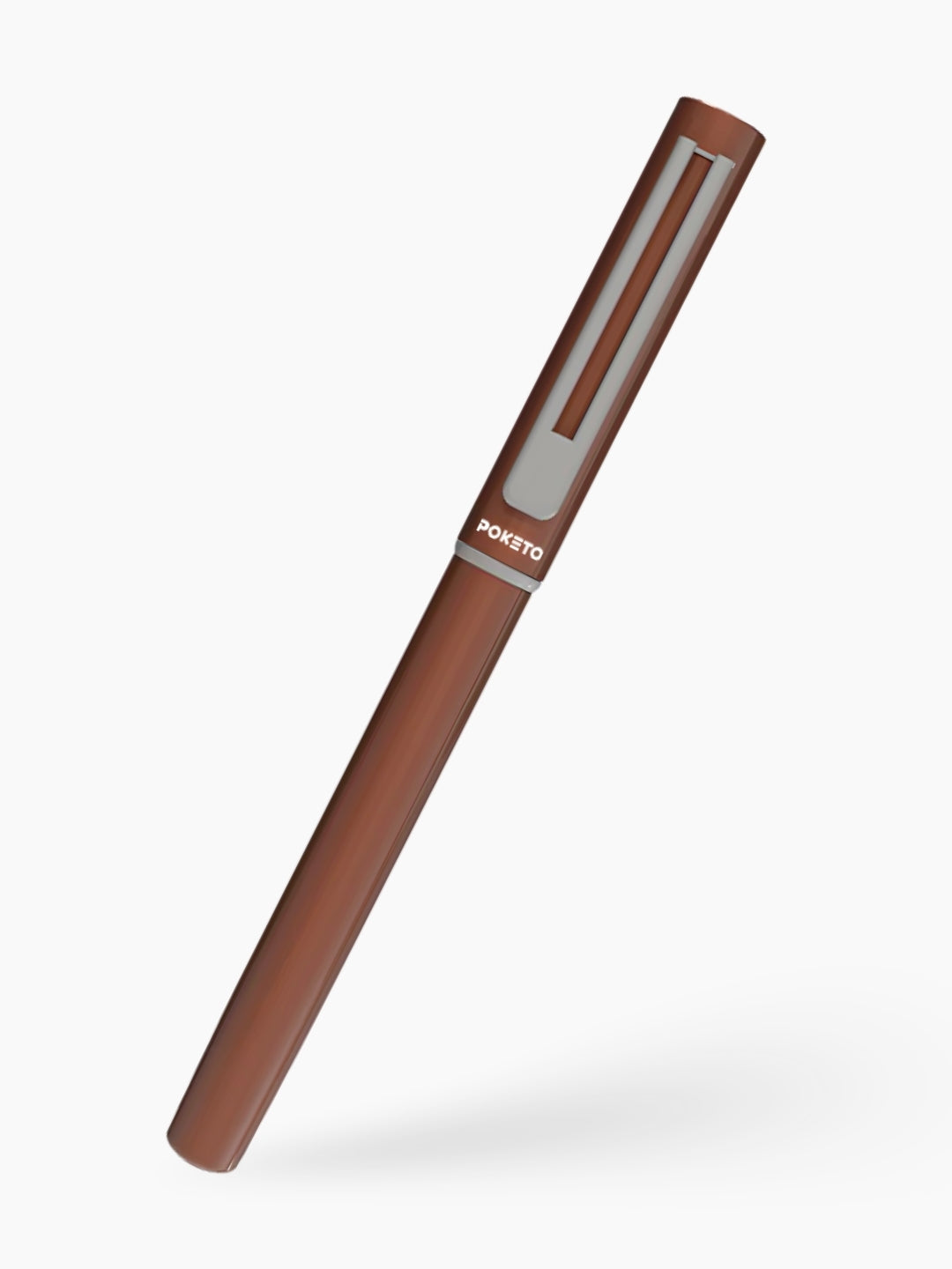 Maxx Magnetic Metallic Roller Pen – Brown Chrome