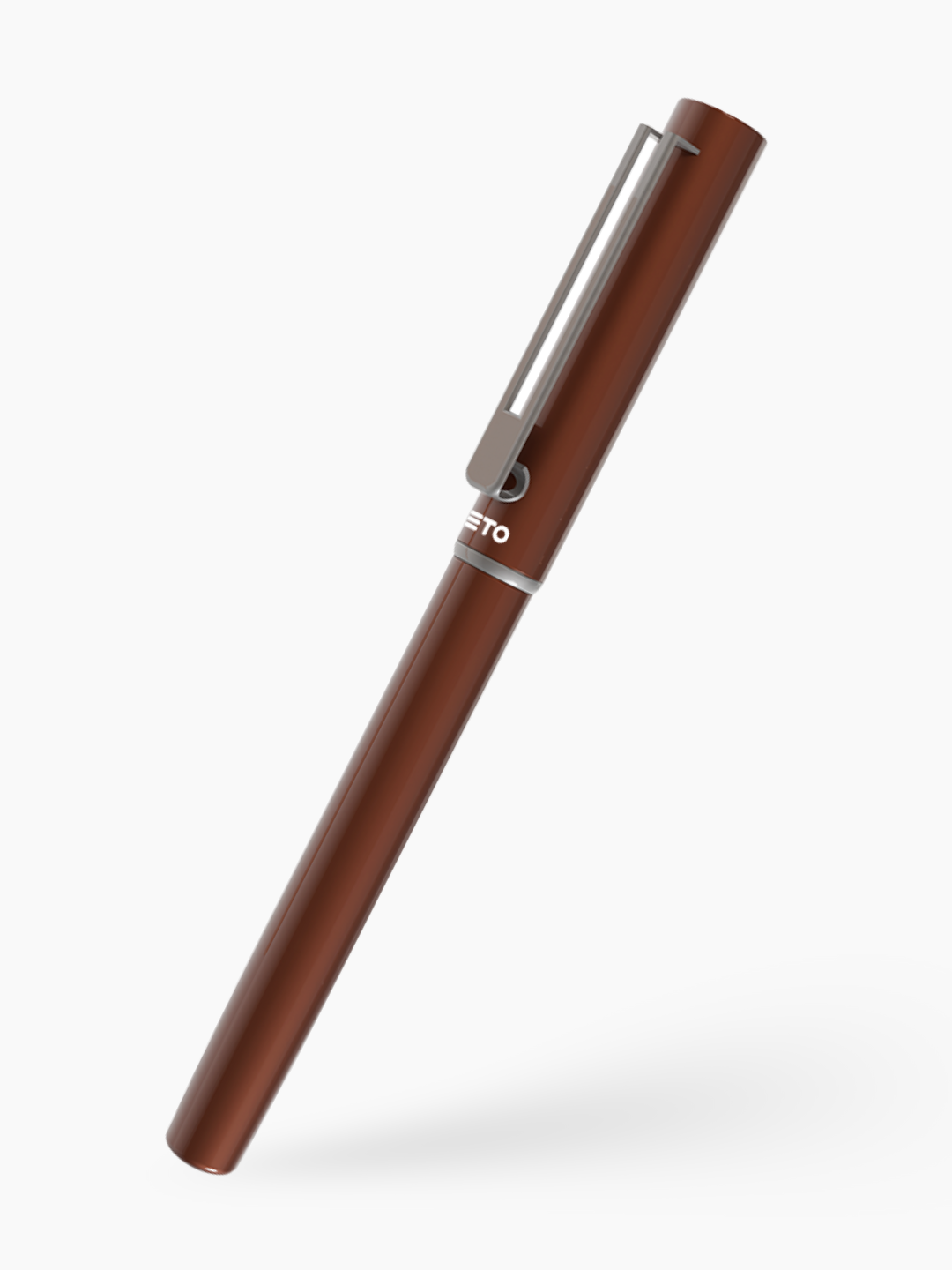 Maxx Magnetic Metallic Roller Pen – Brown Chrome