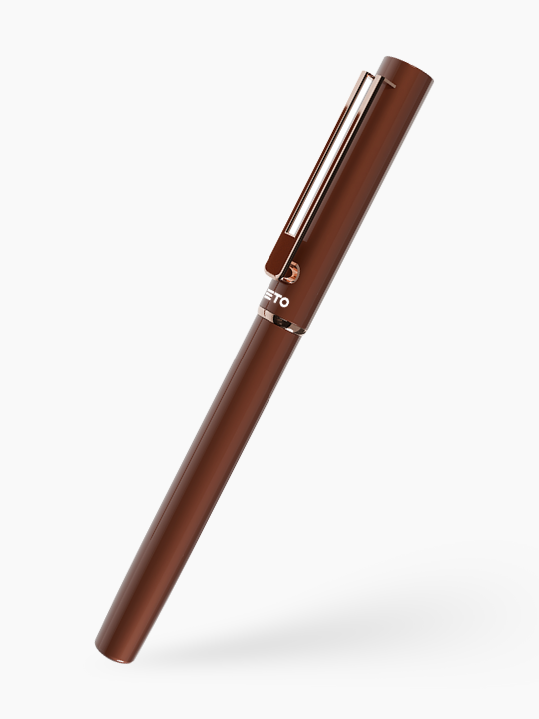 Maxx Magnetic Metallic Roller Pen – Brown Copper