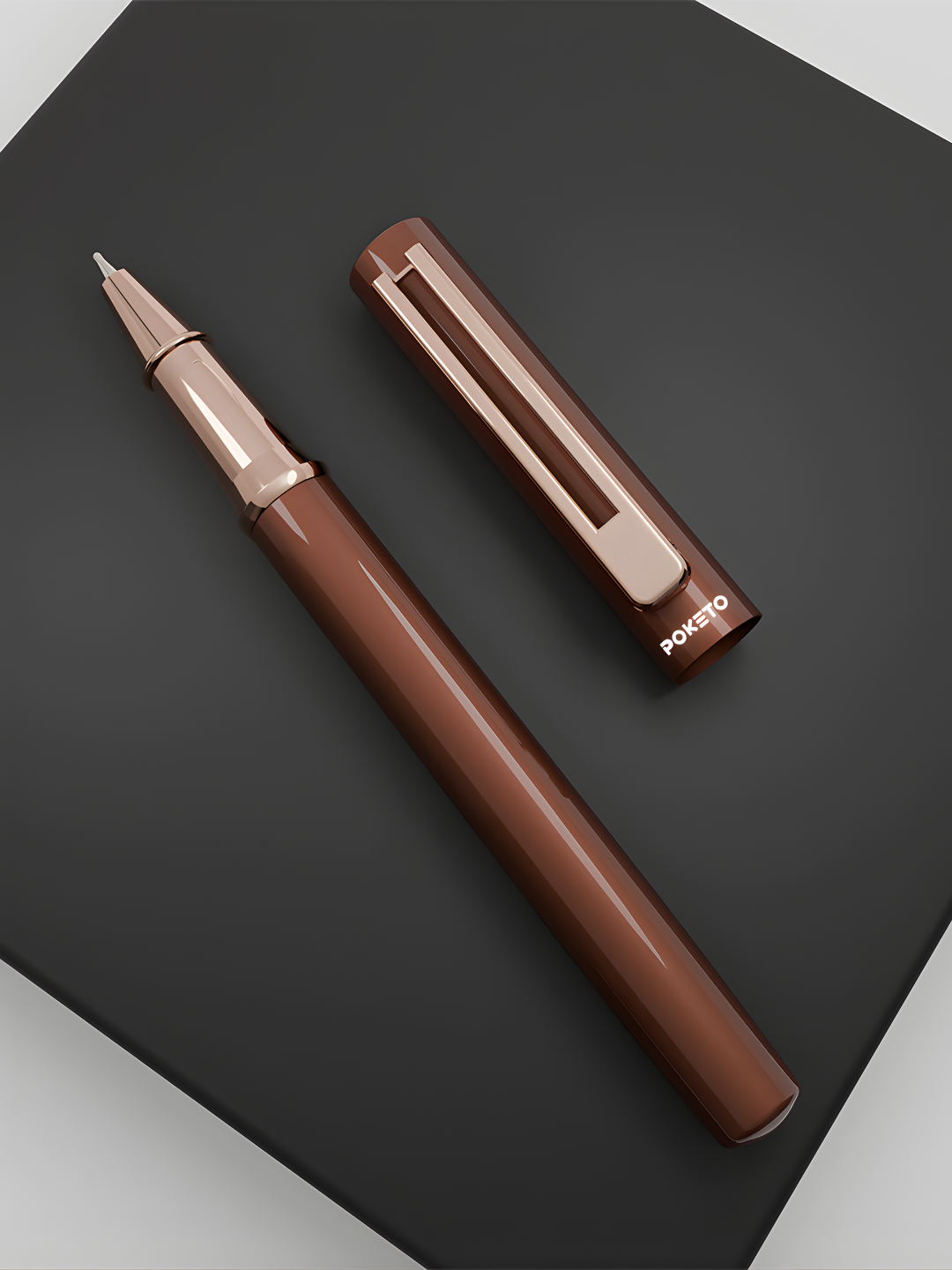 Maxx Magnetic Metallic Roller Pen – Set of 4