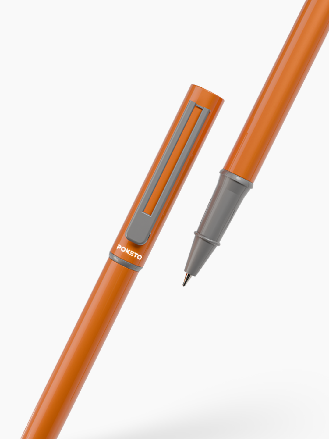 Maxx Magnetic Metallic Roller Pen – Sunset Orange