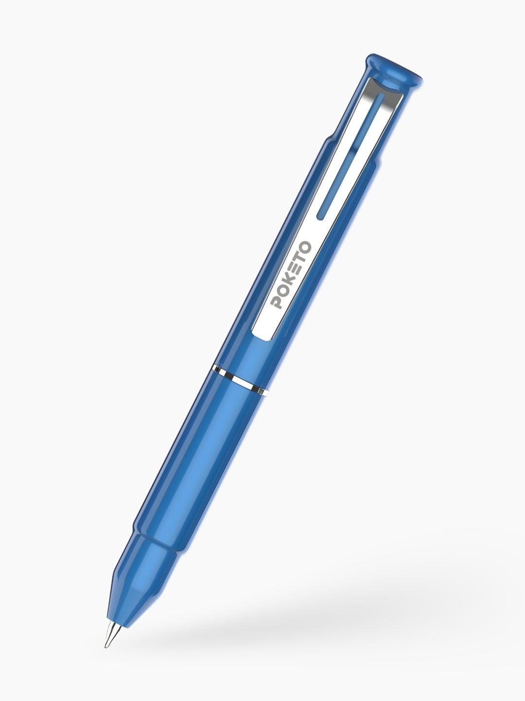 Mini Bullet Metallic Ball Pen - India's Most Smallest Pen - Blue