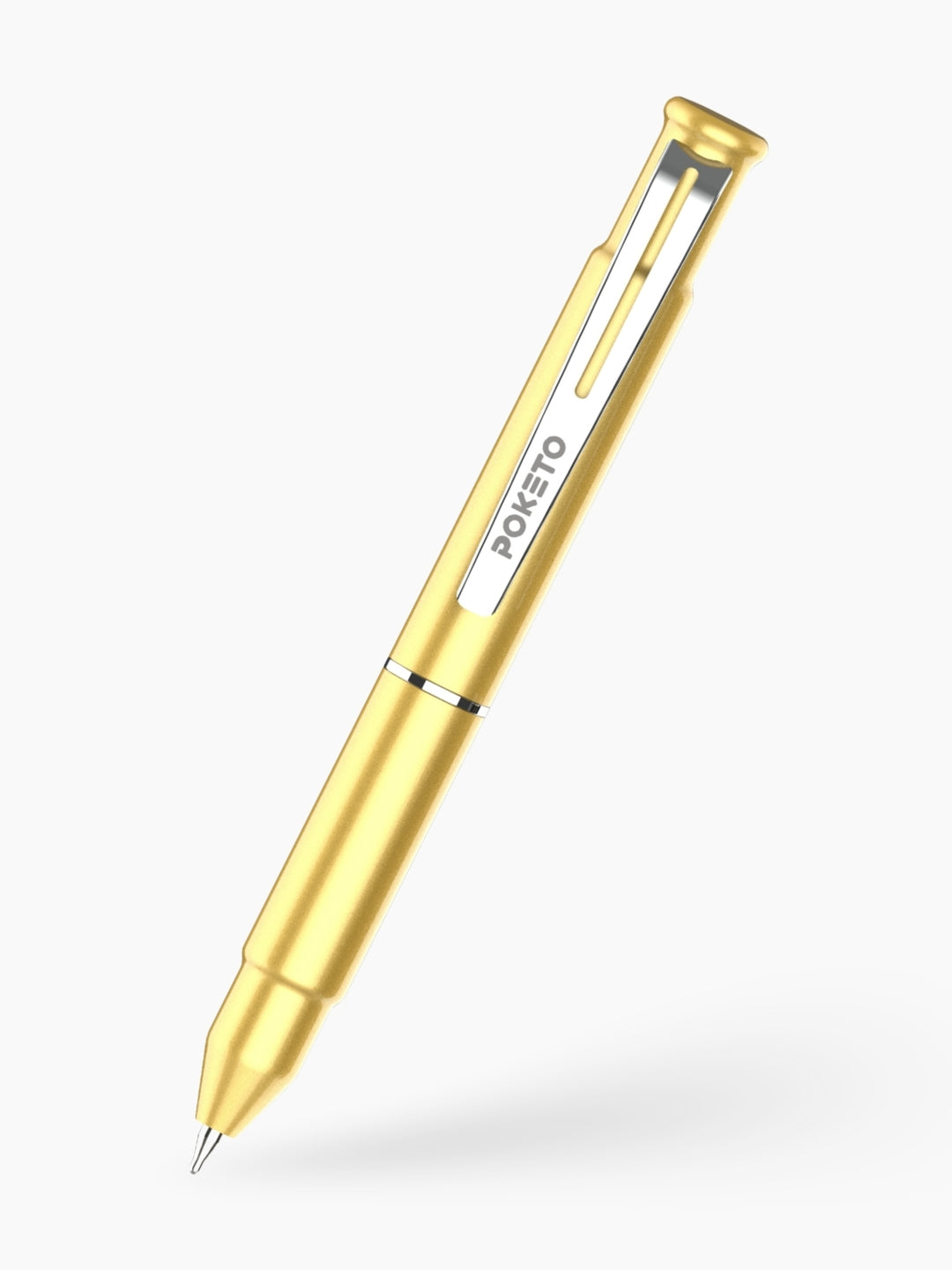 Mini Bullet Metallic Ball Pen - India's Most Smallest Pen - Gold