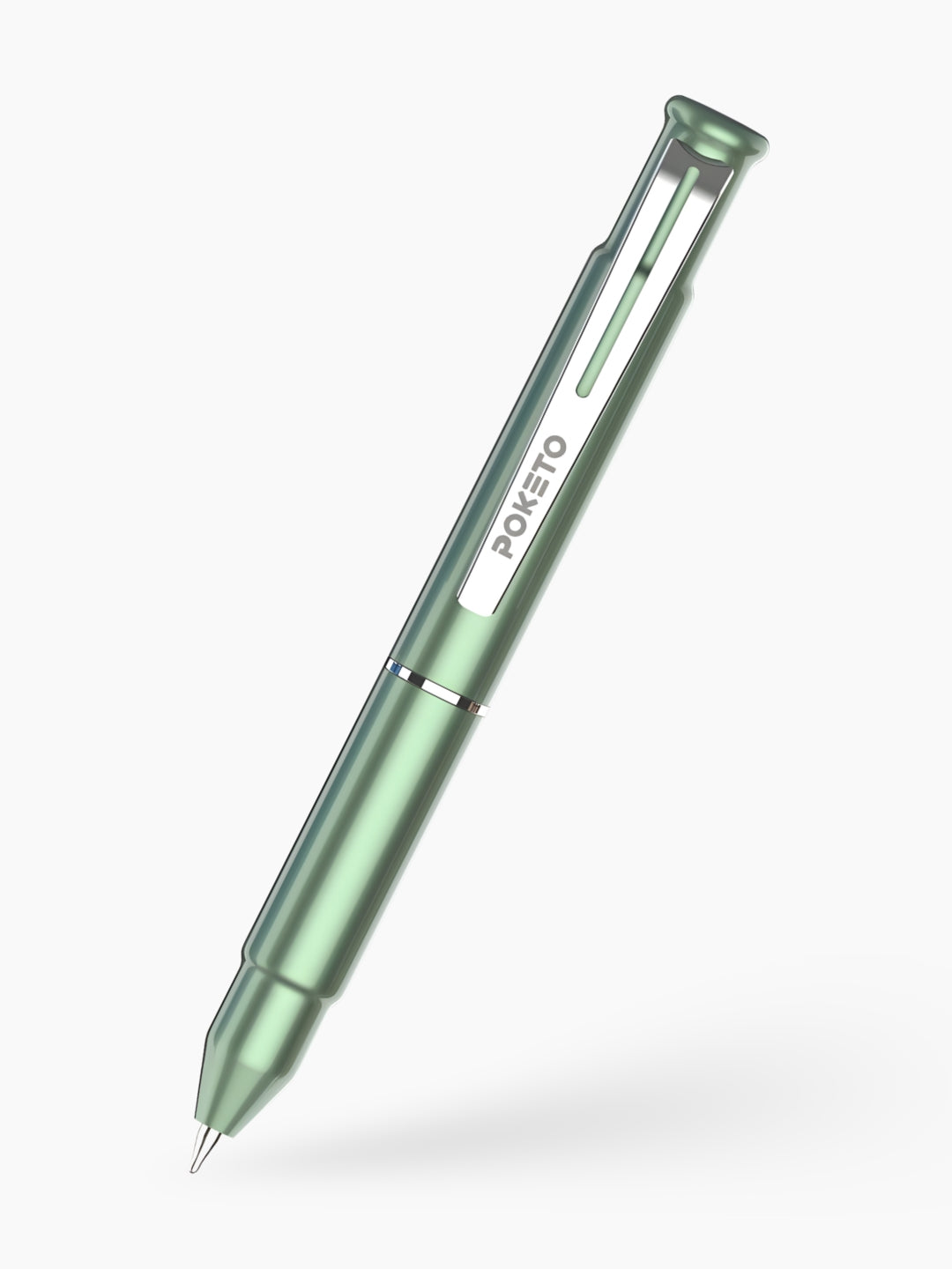 Mini Bullet Metallic Ball Pen - India's Most Smallest Pen - Green