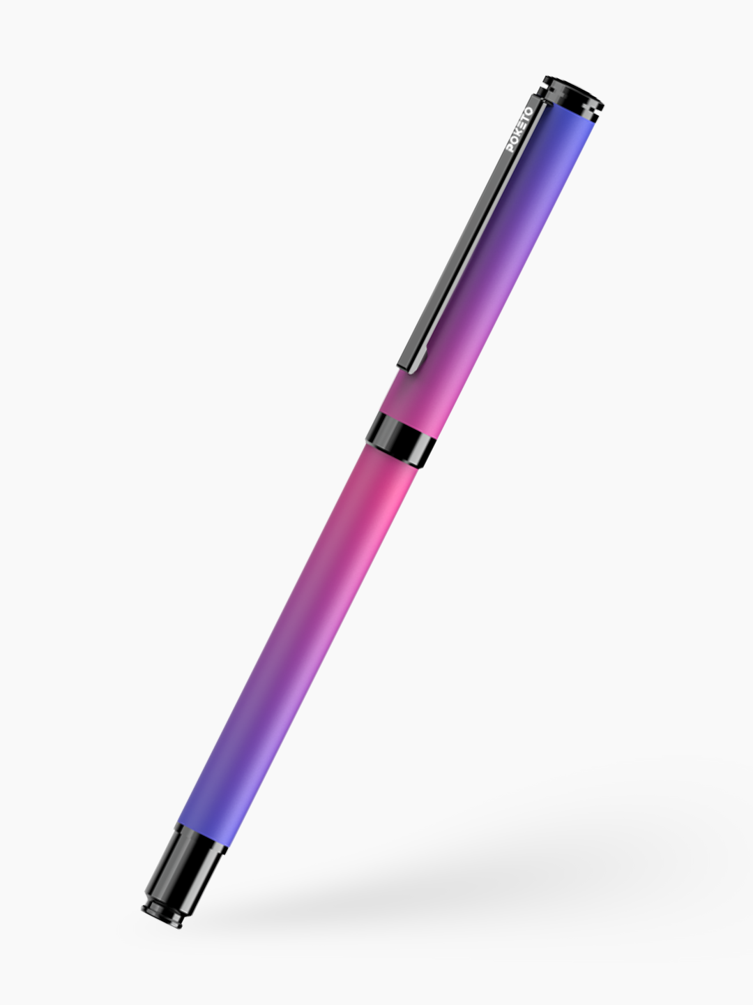 Poketo Ombre Dual Shade Metallic Roller Pen - Purple Authority