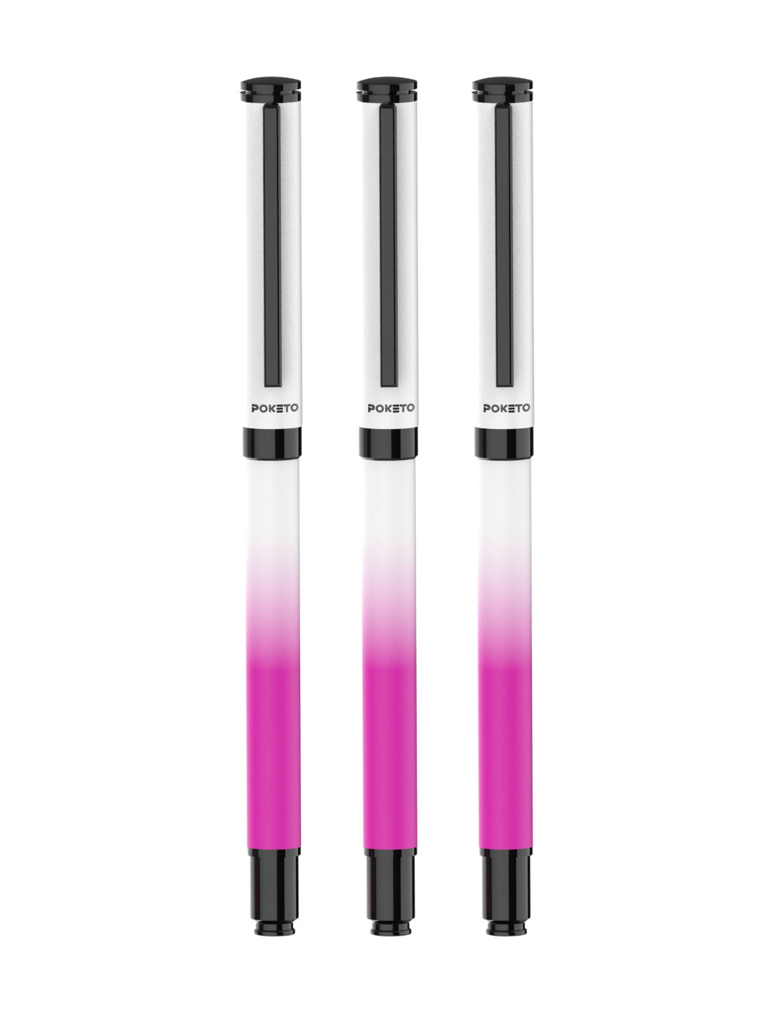 UVx Photon - India's 1st Color Changing Metallic Roller Pen - White & Black