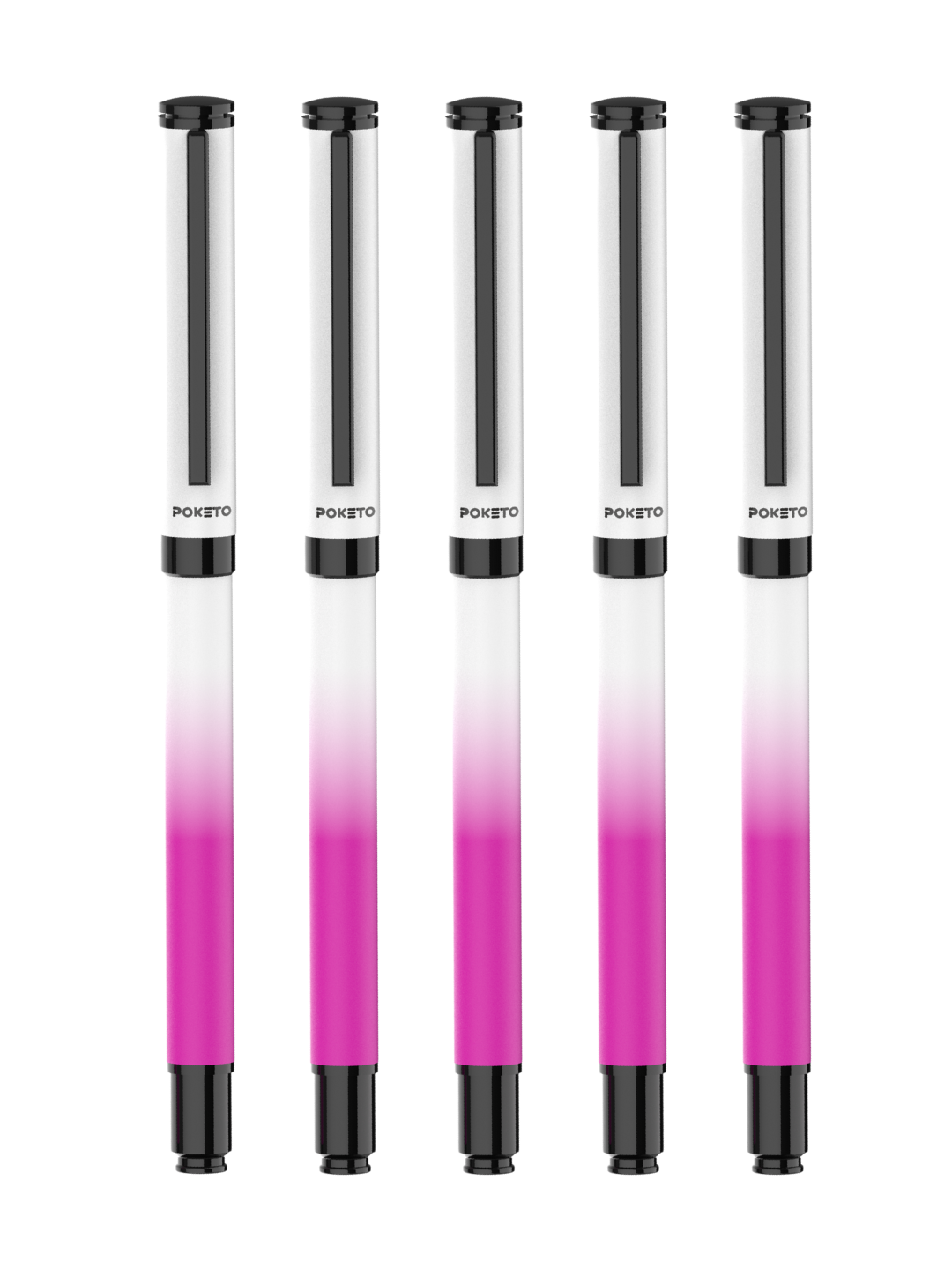 UVx Photon - India's 1st Color Changing Metallic Roller Pen - White & Black