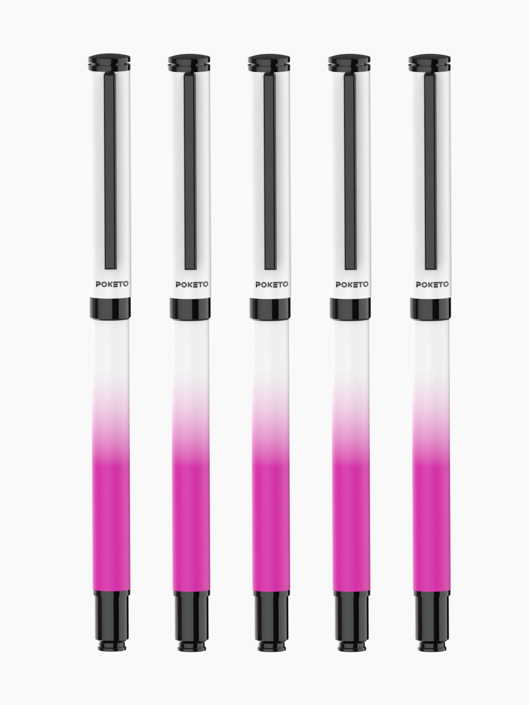 UVx Photon - India's 1st Color Changing Metallic Roller Pen - White & Black