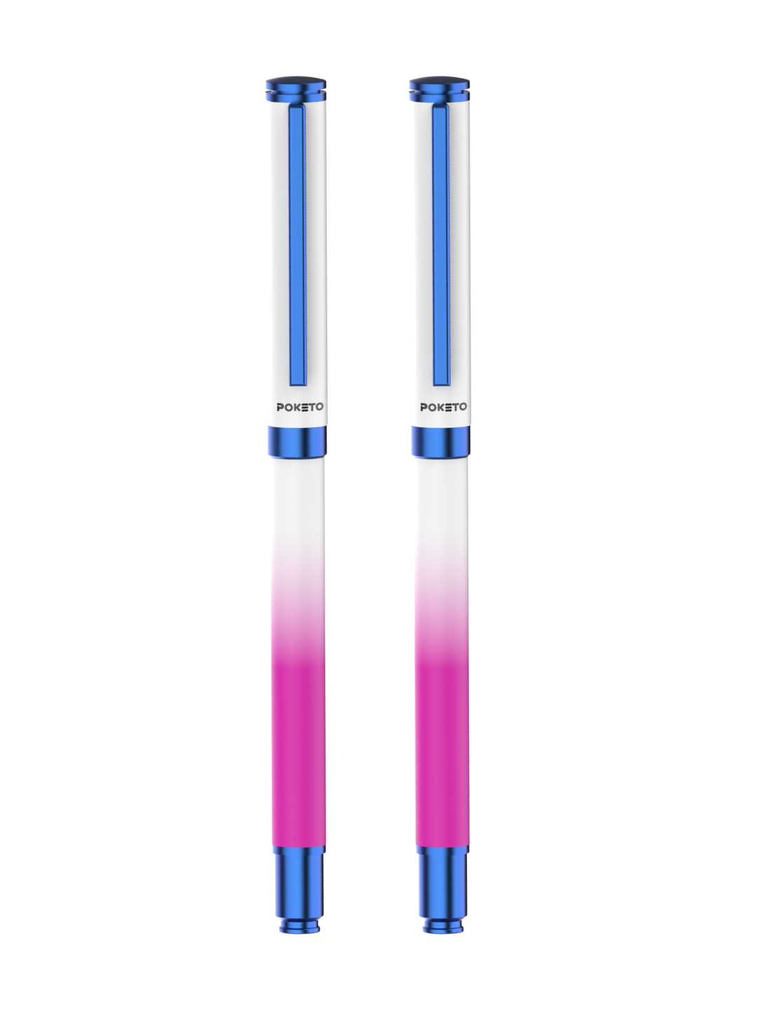 UVx Photon - India's 1st Color Changing Metallic Roller Pen - White & Blue