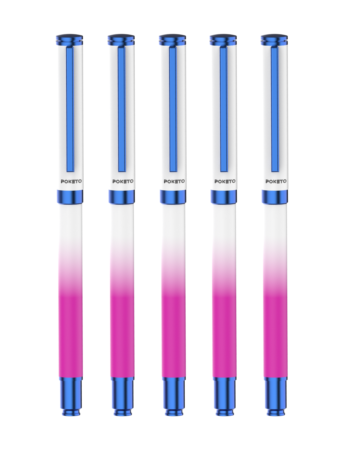 UVx Photon - India's 1st Color Changing Metallic Roller Pen - White & Blue