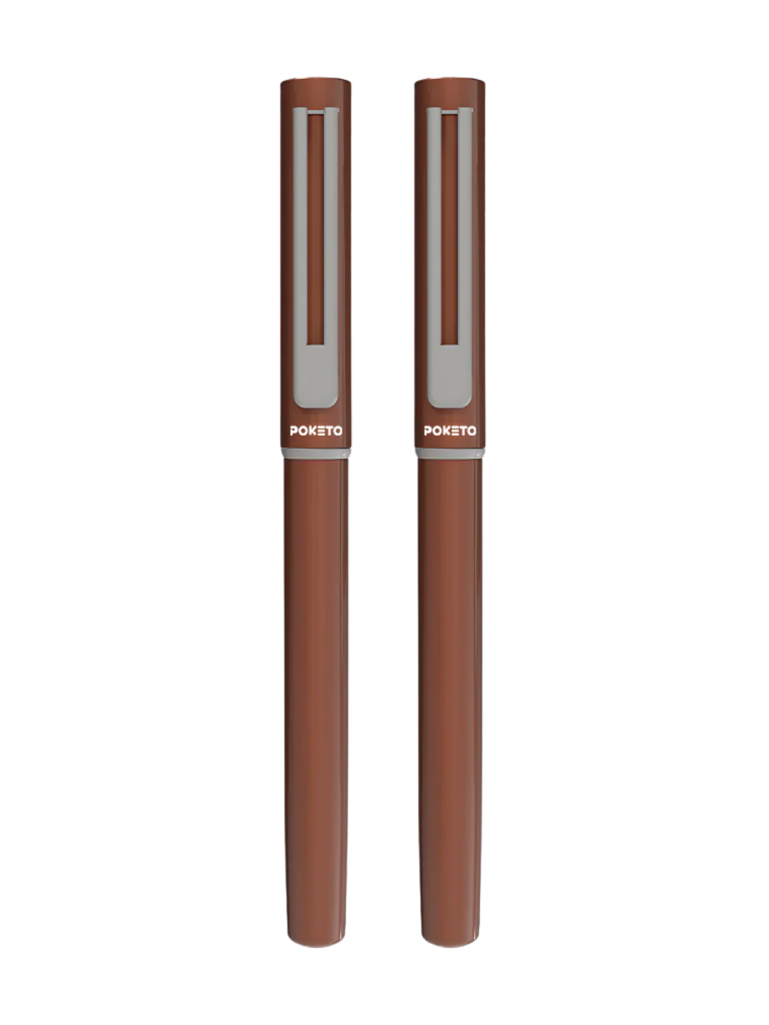 Maxx Magnetic Metallic Roller Pen – Brown Chrome