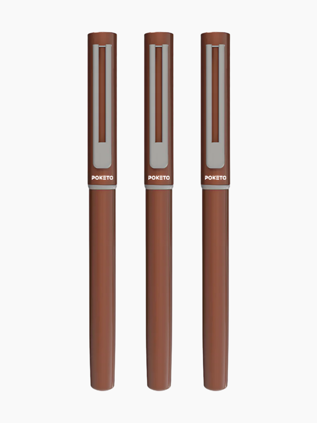 Maxx Magnetic Metallic Roller Pen – Brown Chrome