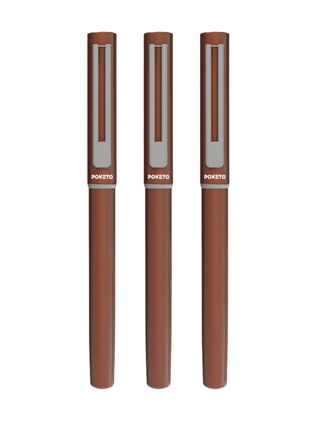 Maxx Magnetic Metallic Roller Pen – Brown Chrome