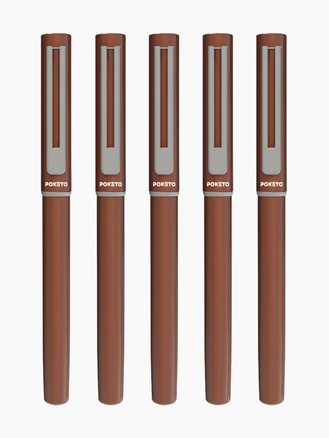 Maxx Magnetic Metallic Roller Pen – Brown Chrome