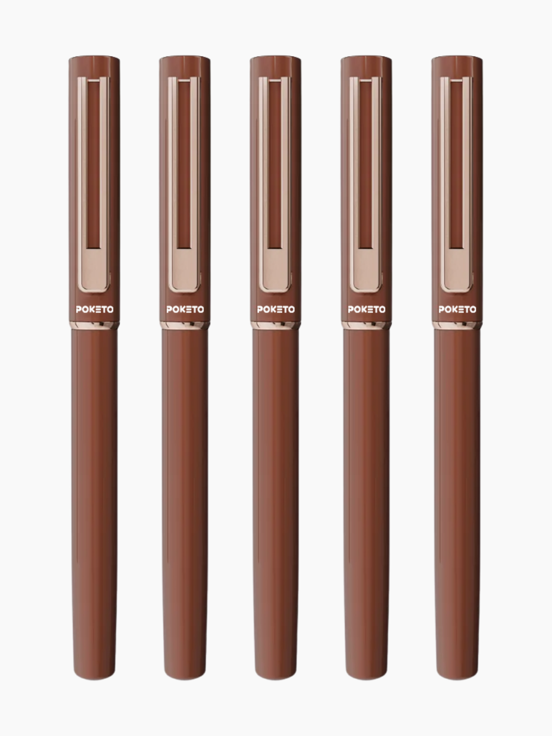 Maxx Magnetic Metallic Roller Pen – Brown Copper