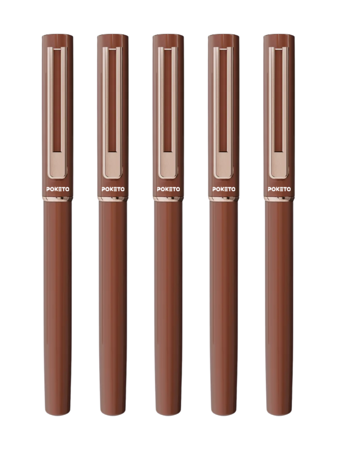 Maxx Magnetic Metallic Roller Pen – Brown Copper