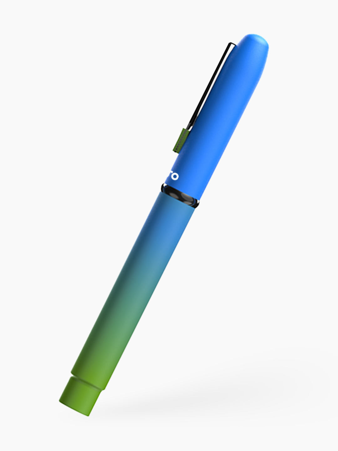 The Blue Earth SnapCap Ombre Roller Pen