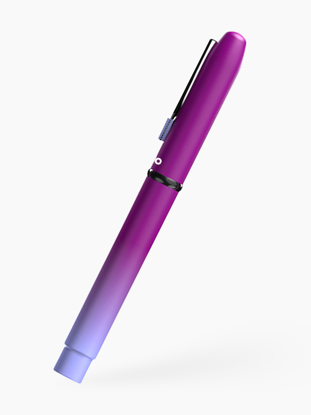 The Lilac Bloom SnapCap Ombre Roller Pen