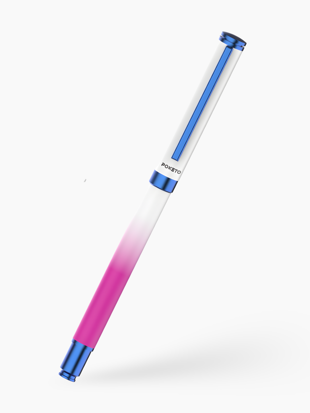 UVx Photon - India's 1st Color Changing Metallic Roller Pen - White & Blue