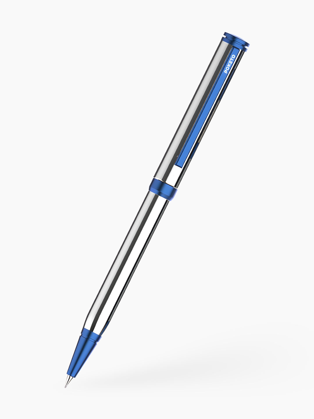 Sterling Viva Premium Metallic Plated Ball Pen – Electric Blue