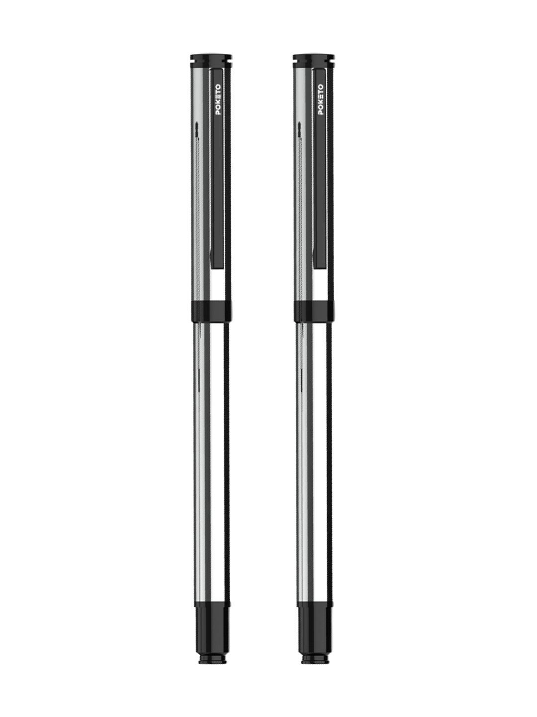 Sterling Viva Premium Metallic Plated Roller Pen – Jet Black