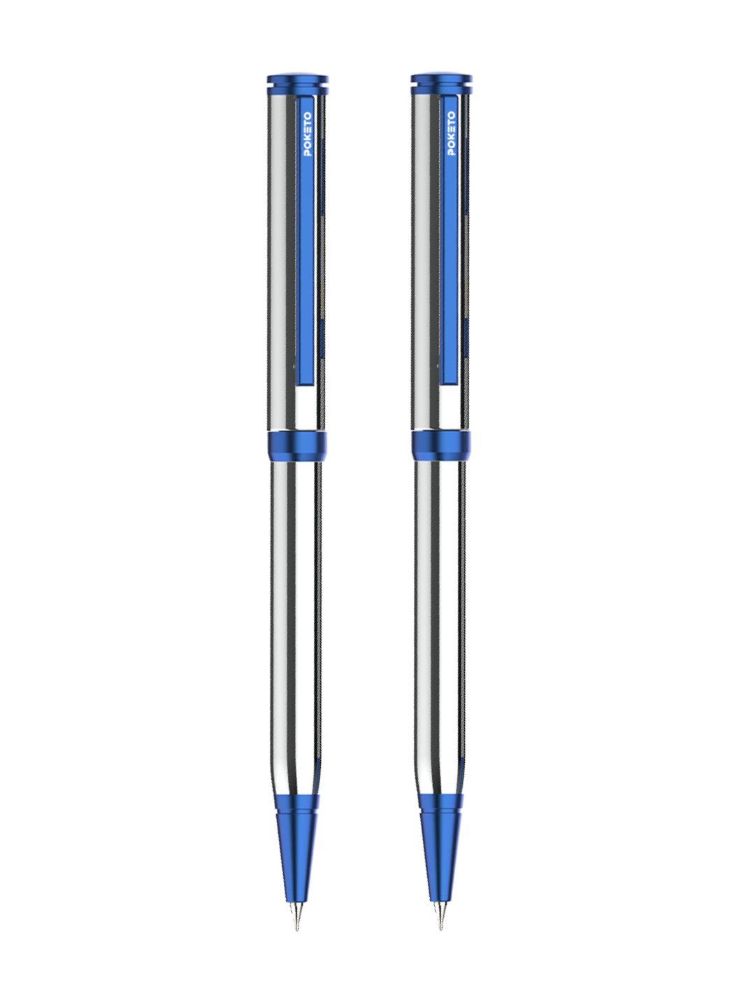 Sterling Viva Premium Metallic Plated Ball Pen – Electric Blue