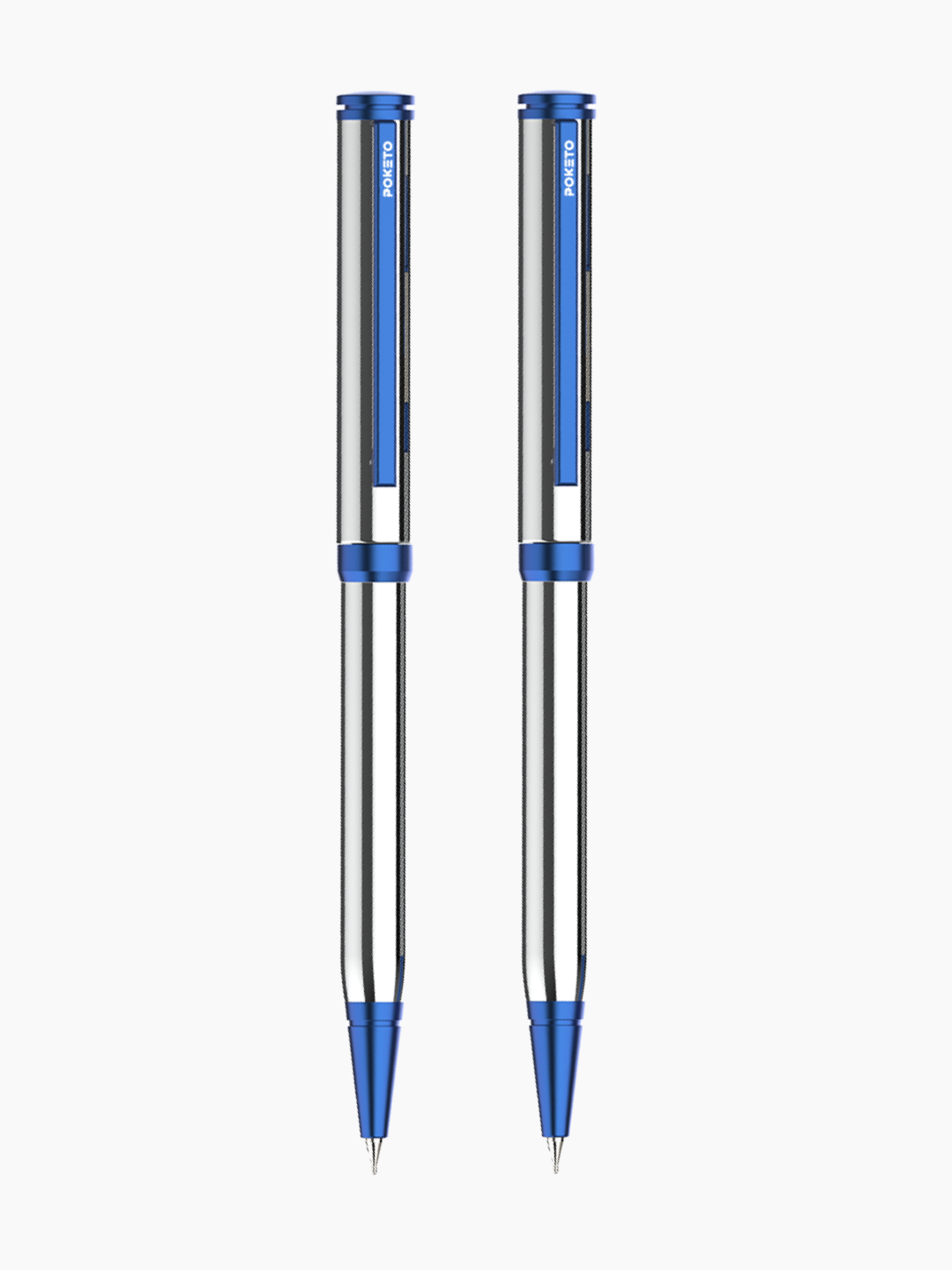 Sterling Viva Premium Metallic Plated Ball Pen – Electric Blue