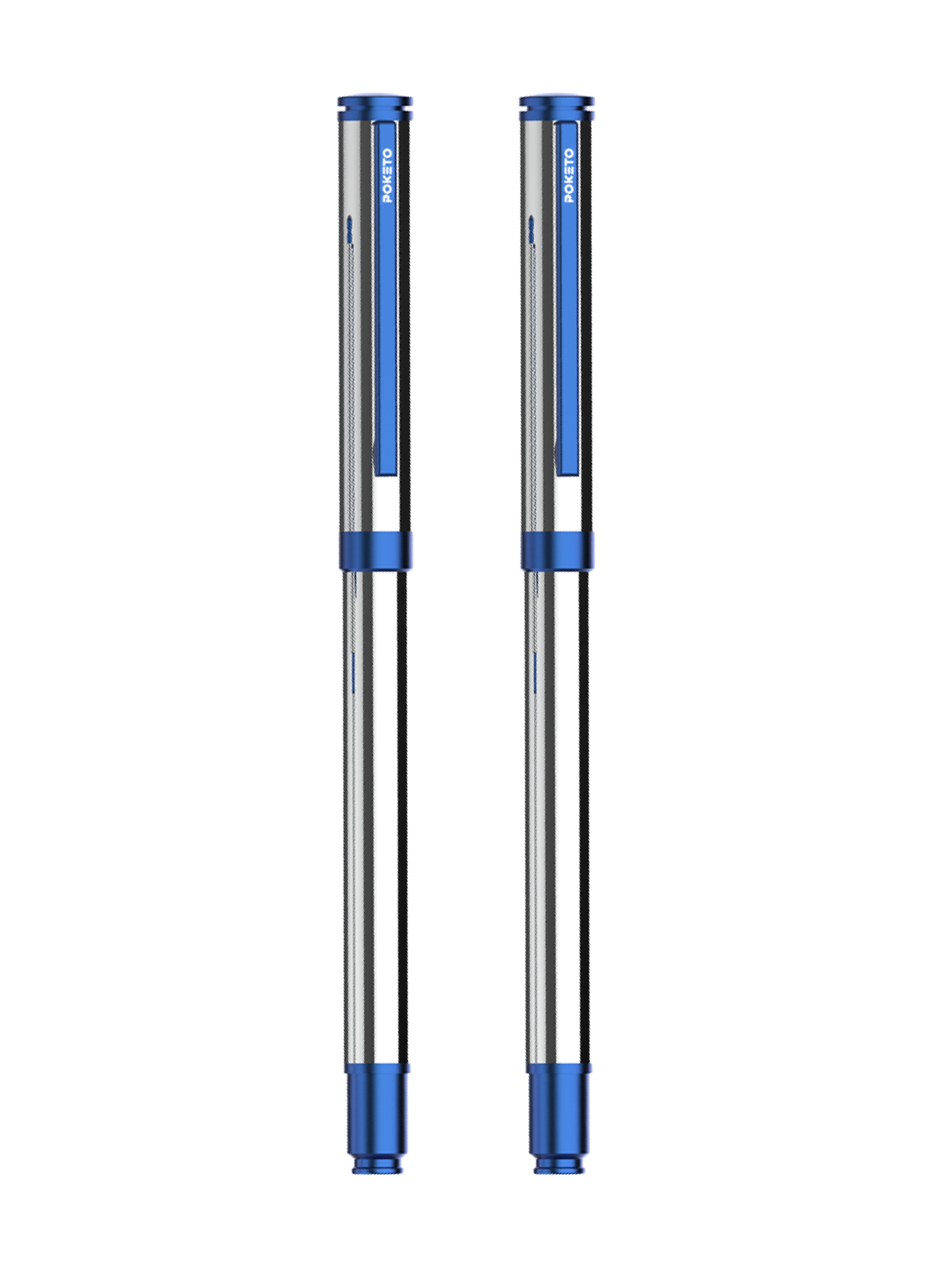 Sterling Viva Premium Metallic Plated Roller Pen – Electric Blue