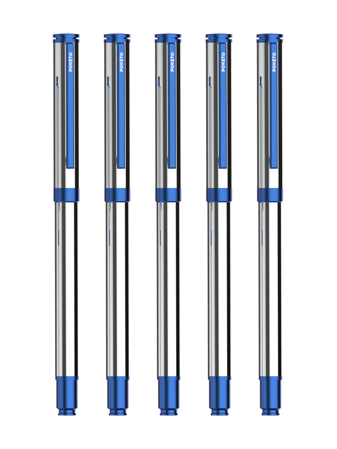 Sterling Viva Premium Metallic Plated Roller Pen – Electric Blue