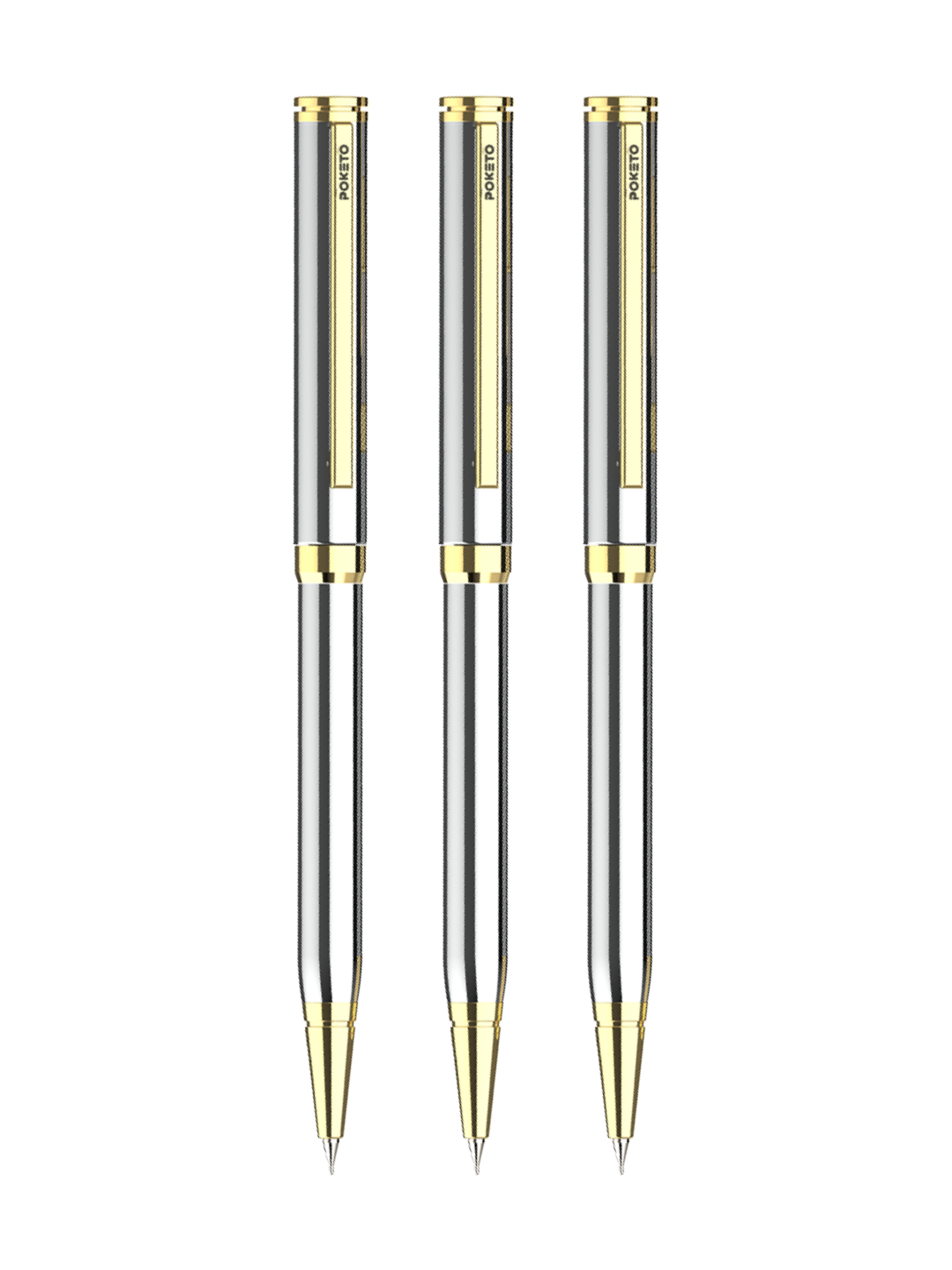 Sterling Viva Premium Metallic Plated Ball Pen – 24k Gold