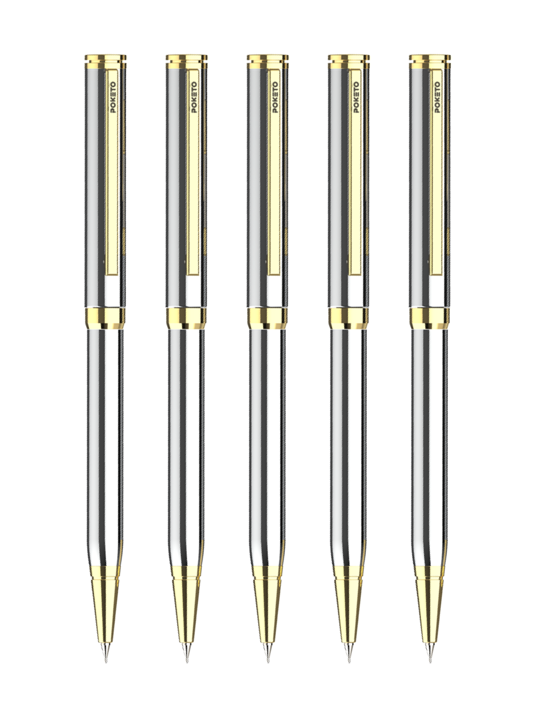 Sterling Viva Premium Metallic Plated Ball Pen – 24k Gold