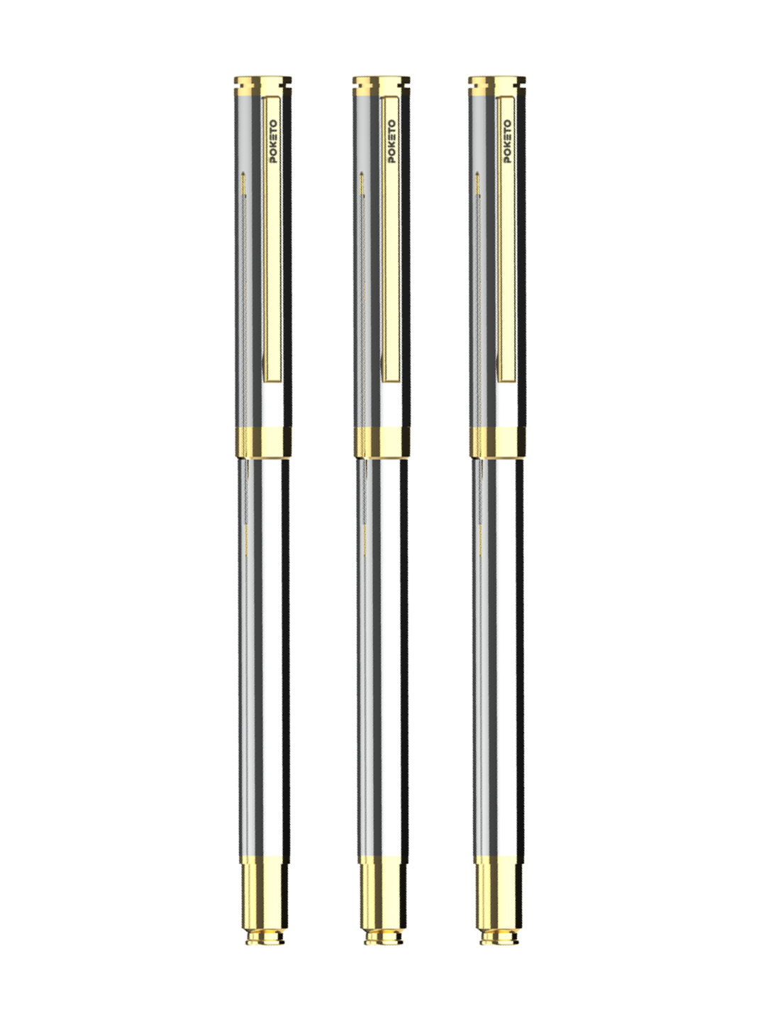 Sterling Viva Premium Metallic Plated Roller Pen – 24K Gold