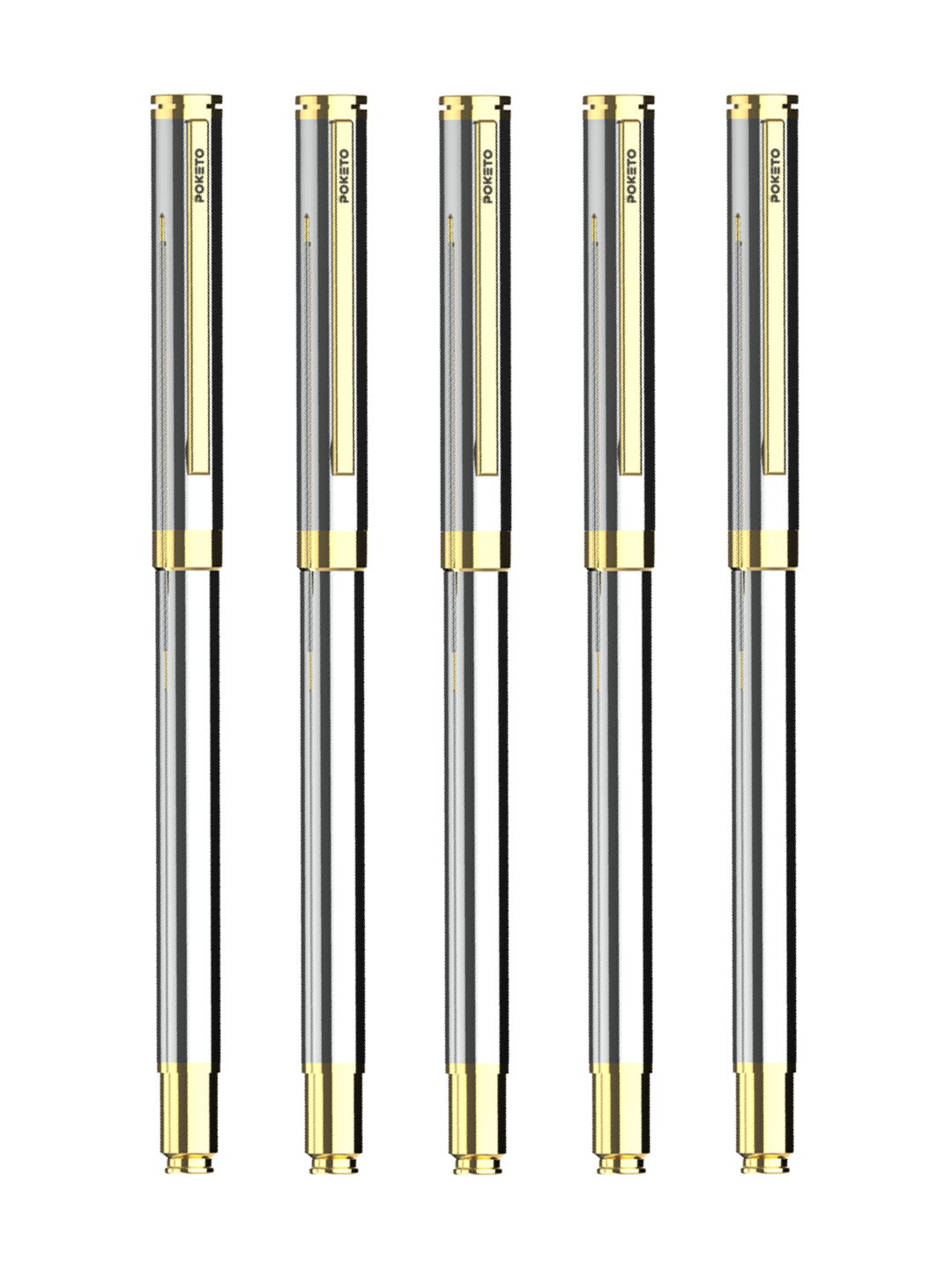 Sterling Viva Premium Metallic Plated Roller Pen – 24K Gold